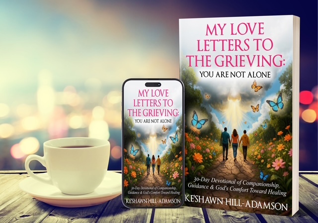 Inspirational Christian devotional for grief and healing